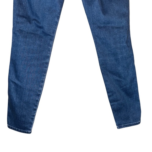 MOTHER The Vamp Spiked Heels to Tractor Wheels Skinny Ankle Jeans Blue Size 27 - Picture 8 of 15